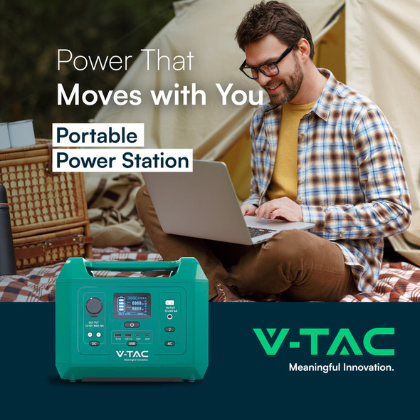 V-TAC 300W Portable Power Station (657956)