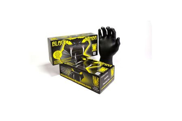 Black Mamba Nitrile Gloves XL Box 100