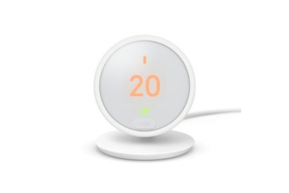 Google Nest Thermostat E - White - Smart Thermostat - It's Easy To Save Energy - HF001235-GB