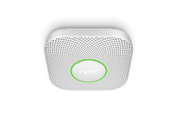 Google Nest 2nd Generation Protect Smoke and Co Alarm Grey Battery S3000BWGB