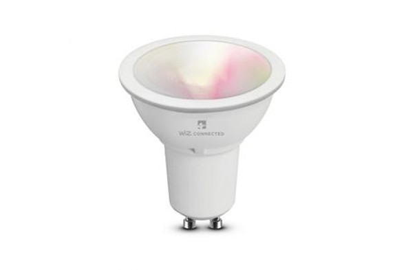 4LITE Wiz Connected GU10 LED Smart Bulb Wi-Fi Colour Changing and Tuneable White and Dimmable 5.5 W 4L1/8040 x 4 Units