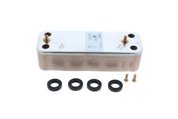 CPS 7223558 Heat Exchanger Domestic Hot Water (DHW) 20 Plates for Baxi Boilers