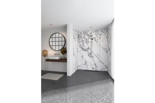 Mermaid Elite Matt Marmo Migliore Shower Wall Panel 2420 x 600mm (454956)