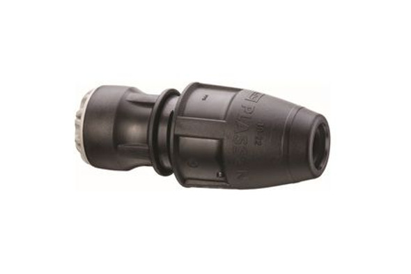 Plasson Mechanical Universal Coupler Push-Fit 22 mm x 19 mm to 22 mm PP10017C022022