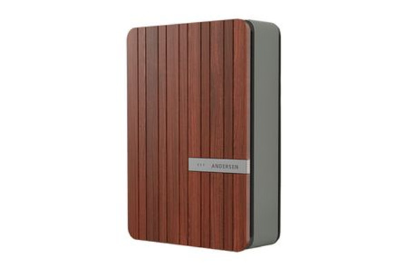 Andersen EV French Walnut - Southbank Grey A2 Charge Point