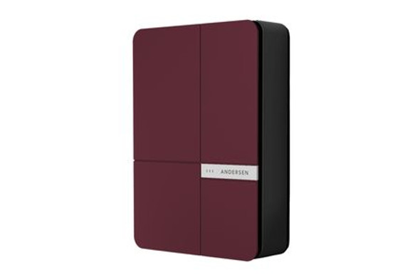 Andersen EV Ruby - Jet Black A2 Charge Point