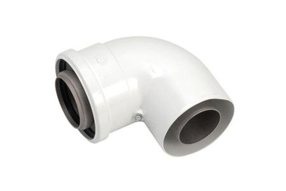 Worcester Bosch 90 Degree Boiler Flue Elbow 60Mm/100Mm
