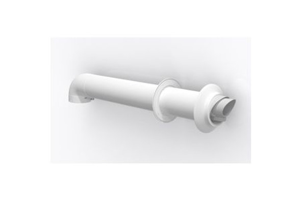 Vaillant Horizontal air/flue duct 0.75m 60/100 PP, White 303933