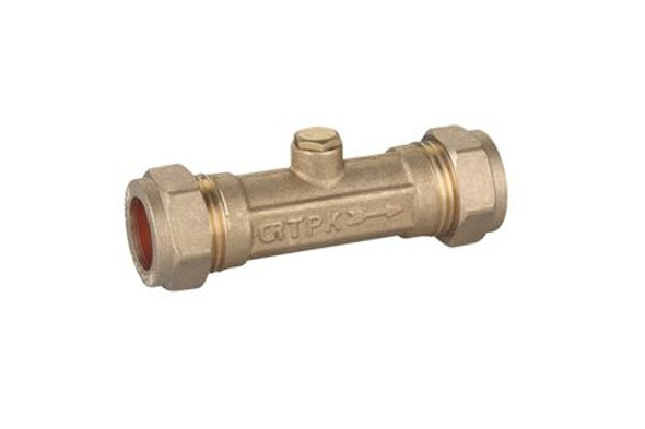 IDC Edison Dezincification Resistant Double Check Valve 15 mm H-10101-DR15 - 4 Units (631244)