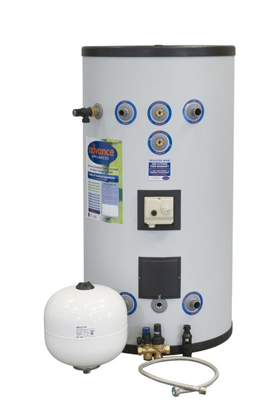 Advance Appliances 135 Litre Single Coil Heat Pump Cylinder with Kit – HP 135