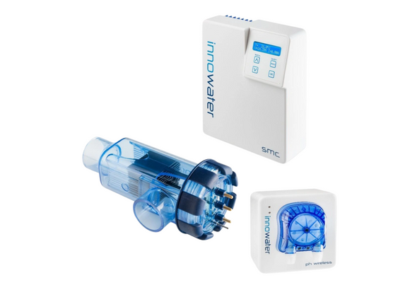 Salt Water Chlorinator with PH Regulator for pools up to 30 - 200m3