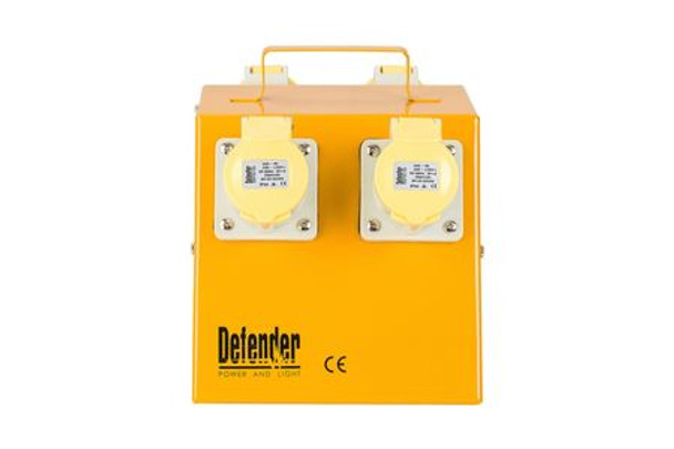 Defender 4 Way Distribution Unit 16 A Yellow 110 V E13104