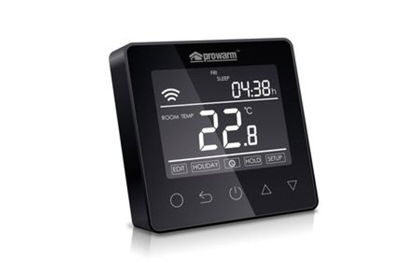 Prowarm Protouch Wifi UFH Thermostat - Black