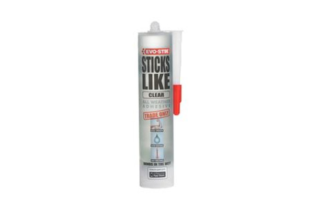 Evo-Stik Sticks Like Trade Only All Weather Clear Adhesive 290ml **10 UNITS**