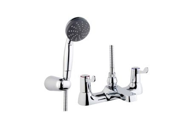 Standard Lever Bath Shower Mixer Tap Chrome (805783)