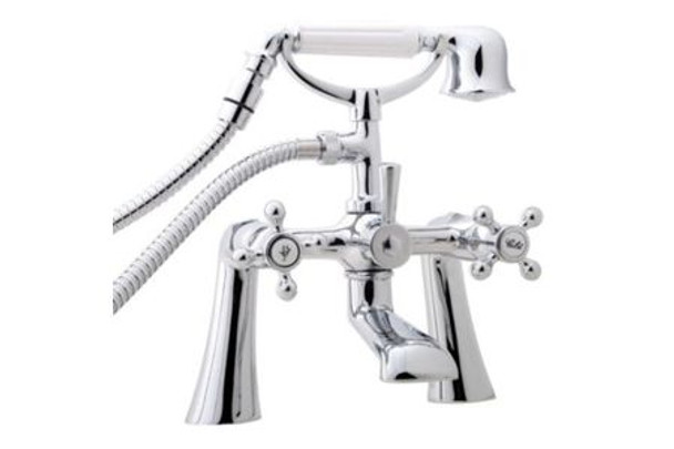 iflo Tatton Bath Shower Mixer Tap Brass (604606)