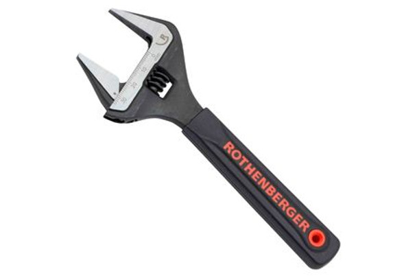 Rothenberger Wide Jaw Wrench 8 in with Jaw Protectors
