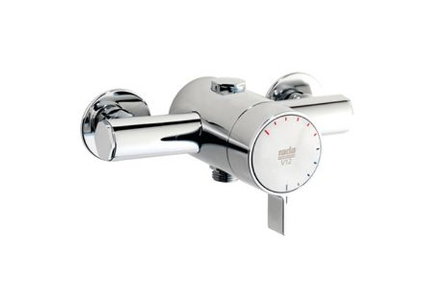 Rada V12 Thermostatic Exposed Shower Valve Chrome 1.1651.001