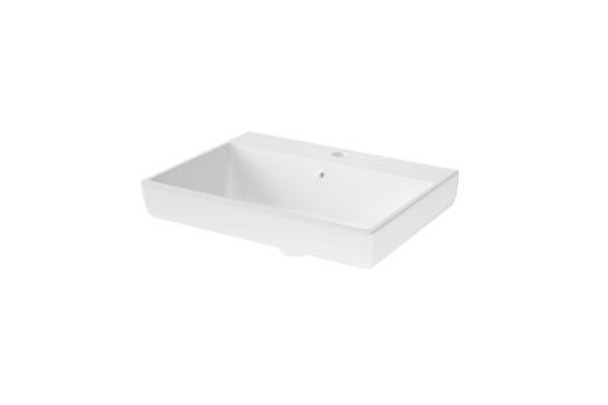 iflo Rhea Ceramic Furniture Basin 615mm(W) x 460mm(D) 1 Tap Hole