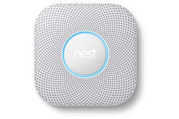 Google Nest 2nd Generation Protect Smoke and Co Alarm Grey Wired S3003LWGB (523601)