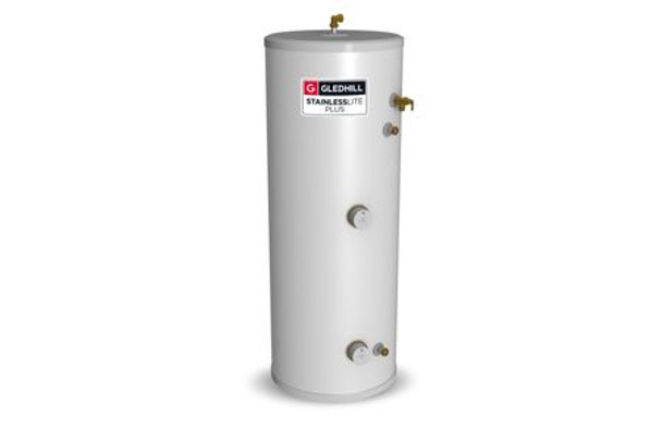 Gledhill Stainless Lite Unvented Indirect Solar Cylinder 300 Litres PLUIN300 (720537)