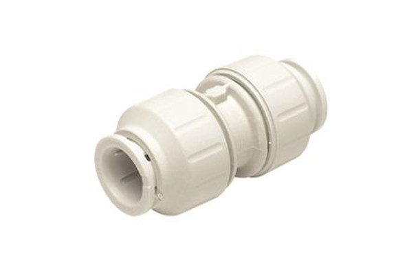 John Guest Speed Fit Straight Connector Push-Fit White 10 mm PEM0410W-L **4 UNITS**