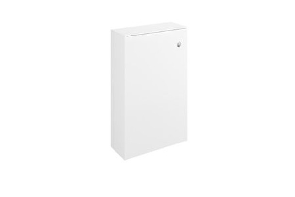 iflo Serino Toilet Unit with Pre-installed Pneumatic Cistern White Gloss 600 mm x 245 mm 170110WG