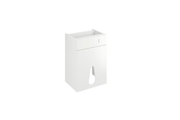 iflo Aliano WC Unit Matte Dove Grey 500 mm x 820 mm x 380 mm ALIAWCU500380MDG