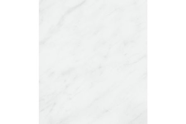 Mermaid Timeless Gloss Carrara Marble Square Edge Shower Wall Panel 2420 x 900mm (973283)