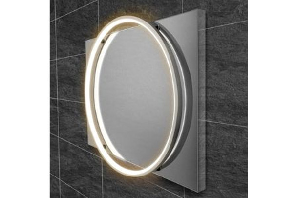 Hib Solas 60 Chrome Framed Mirror