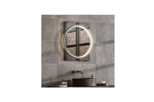 Hib Solas 50 Chrome Framed Mirror