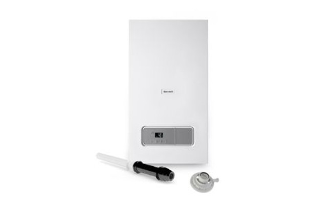 Glow-Worm Energy7 25C 25kW Combi Boiler With Vertical Flue Pack 10035896 (244899)