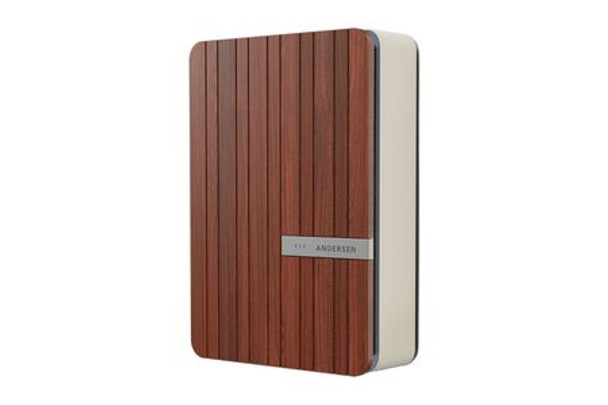 Andersen EV French Walnut - Putty Stone A2 Charge Point