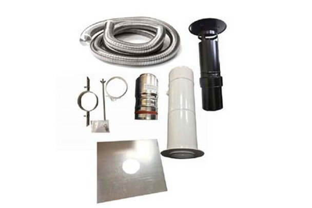 Grant EZ-Fit Flexible Flue Kit 100 mm x 8 M GFKIT8/100