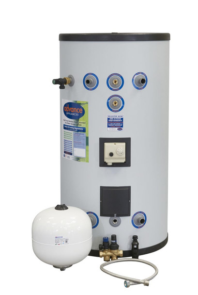 Advance Appliances 135 Litre Single Coil Heat Pump Cylinder with Kit – HP 135
