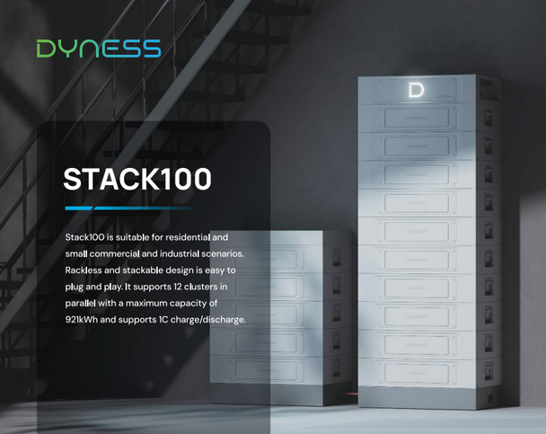 Dyness Stack100 Battery | S51100-Heated 5,12 kWh