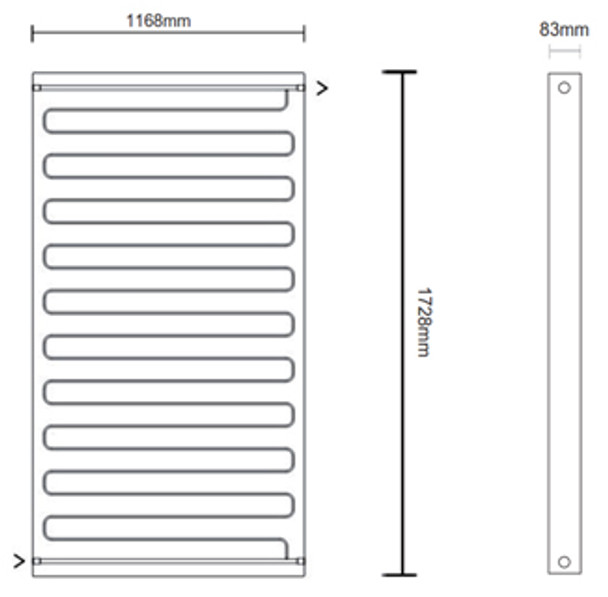 Solfex 2 x FK250P in -Roof Solar Thermal Pack - Tile