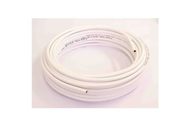 Wednesbury PVC Coated Copper Coil White 10mm x 25m