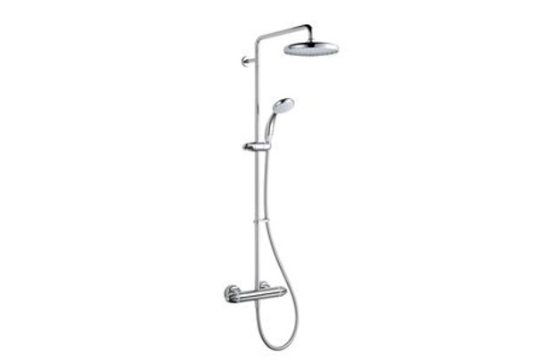 Mira Showers Coda Pro ERD Thermostatic Mixer Shower Exposed Valve with Large Head and Diverter 1.1836.006
