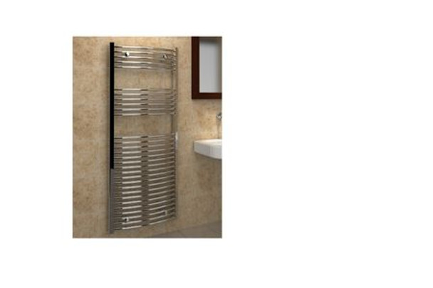 Curved Chrome Towel Rail 1.8 M x 750 mm BB565458