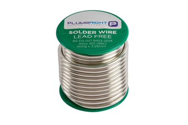 Plumbright Lead Free Solder Wire 500 g 99713 (735705)