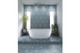 Verona Soleil SeaBlue Porcelain Matt Wall & Floor Tile 232 x 267 mm Pack of 16