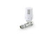 Pegler Yorkshire Mistral Straight thermostatic radiator valve Compression 15mm with Elbow 42296