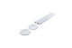 Talon Snappit White Radiator Pipe Covers and Collars 200mm ACSNW/K2BP - 2 Units (434130)