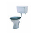 Twyford Classic floor-standing WC for exposed cistern, low-level, washdown WC, horizontal outlet.