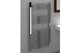 Curved Ladder Towel Radiator 1200mm x 600mm Chrome