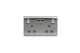 BG Nexus Brushed Steel 13 A 2 Gang Switched Socket USB Grey NBS22U3g-01 - 10 Units (235322)