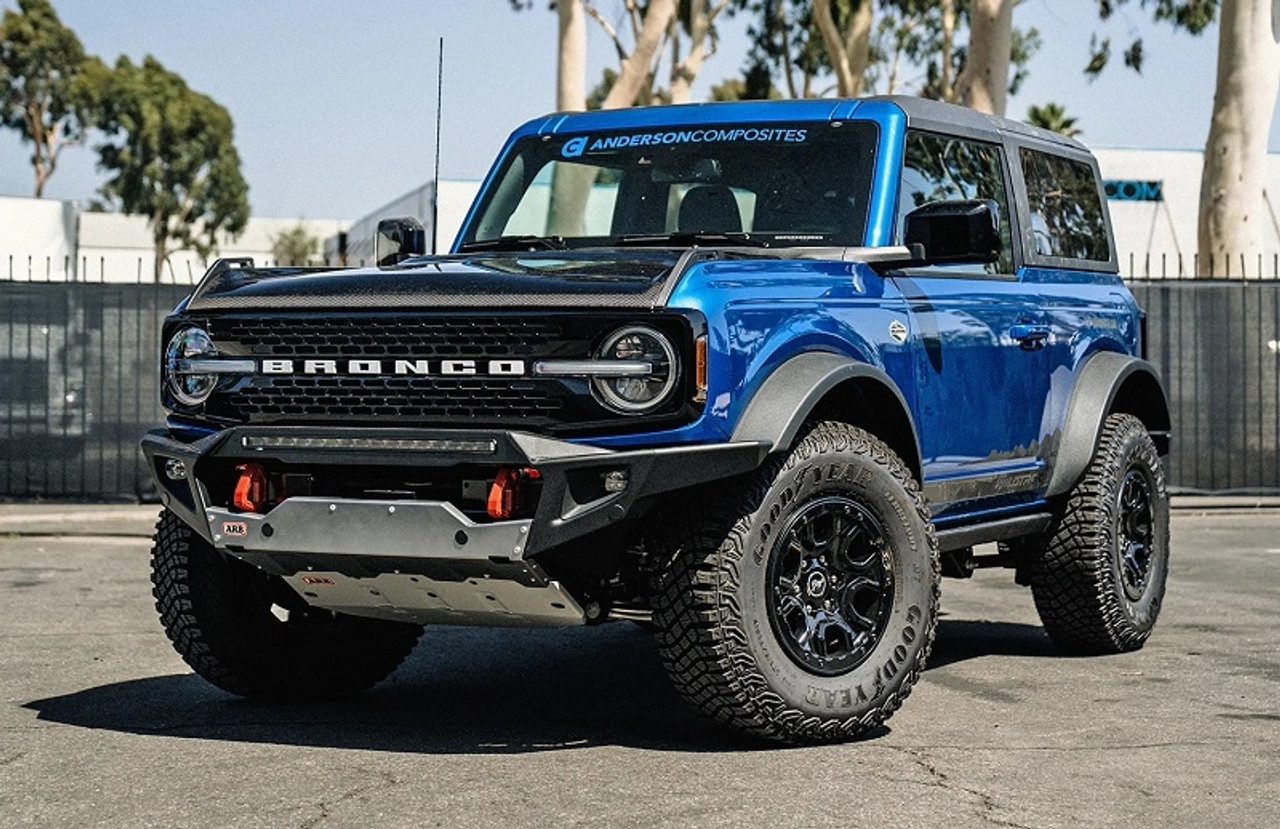 Ford Bronco Type-OE Carbon Fiber Hood by Anderson Composites - AC