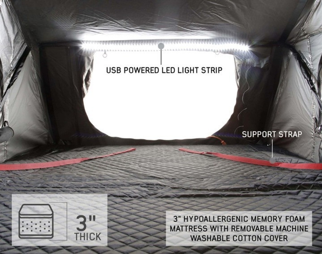 Ford Bronco / Bronco Sport Nomadic 3 Extended Roof Top Tent