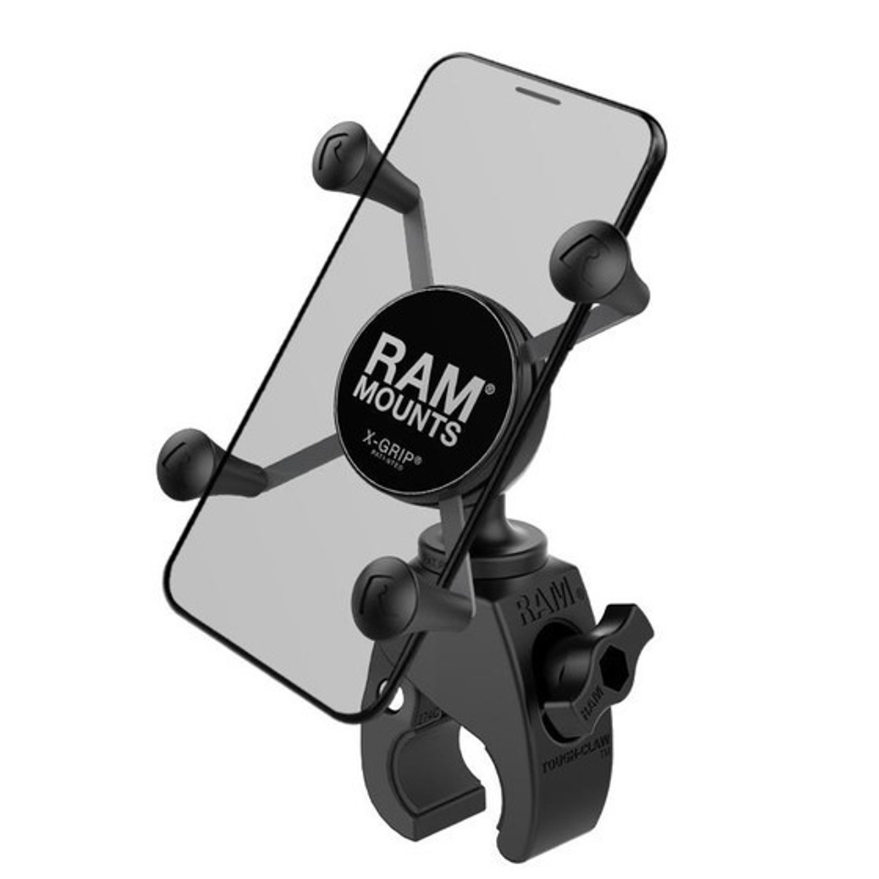 Ram Mount Quick-Grip XL w. U-Bolt, smartphone holder 